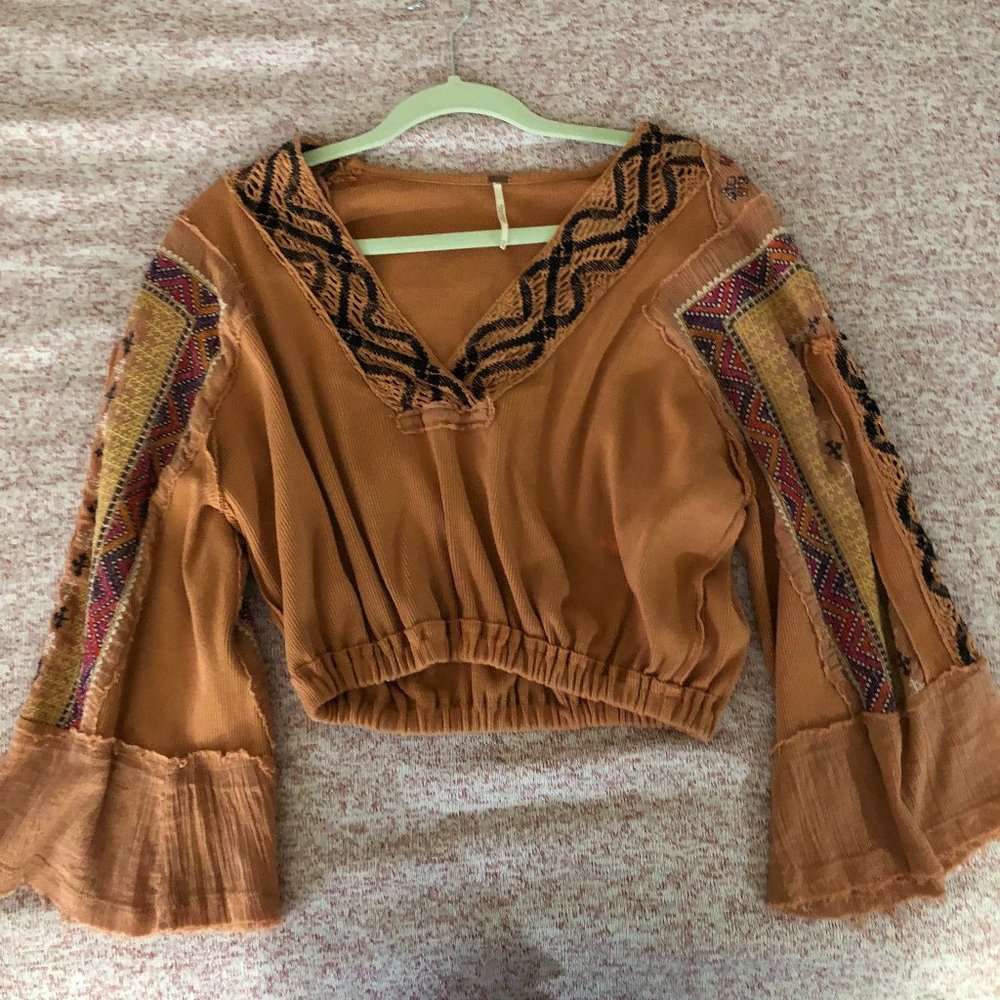 Free People Long Sleeve Top